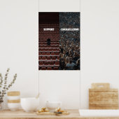 Ondersteuning Gefeliciteerd Motivatie Poster (Keuken)