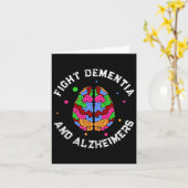 Ondersteuning Heimerheimer Awareness Endheimer Fig Kaart (Gele Bloem)
