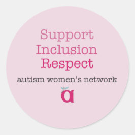 Ondersteuning Inclusie Respect Stickers