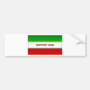 Ondersteuning Iran Bumpersticker