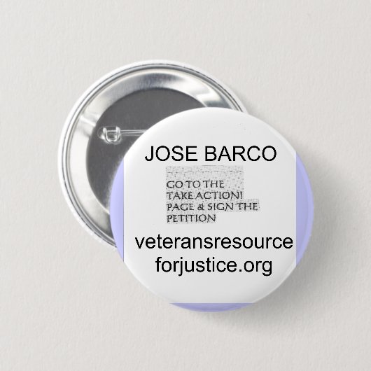 ONDERSTEUNING JOSE BARCO BUTTON (Voorkant /achterkant)