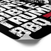 Ondersteuning LGBTQ Liberty Pistolen Bible Trump B Poster (Hoek)