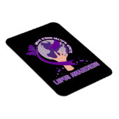 Ondersteuning lupus bewustzijn overlevende krijger magneet (Rechterzijde)