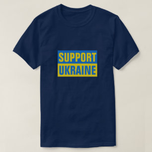 ONDERSTEUNING OEKRAÏNE TREKKER TOWING RUSSISCHE TA T-SHIRT