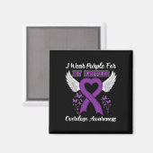 Ondersteuning Overdosis Awareness Maand Kostuum Br Magneet (Voorkant / Achterkant)