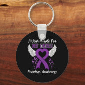 Ondersteuning Overdosis Awareness Maand Kostuum Un Sleutelhanger (Voorkant)