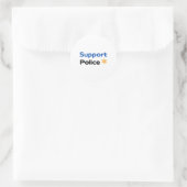Ondersteuning Politie Sticker 1 (Tas)