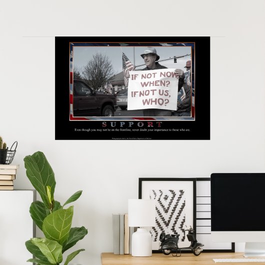 Ondersteuning Poster (Thuiskantoor)