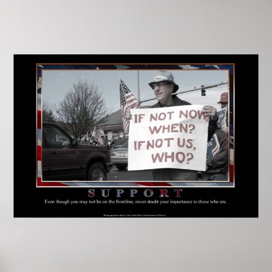 Ondersteuning Poster (Voorkant)