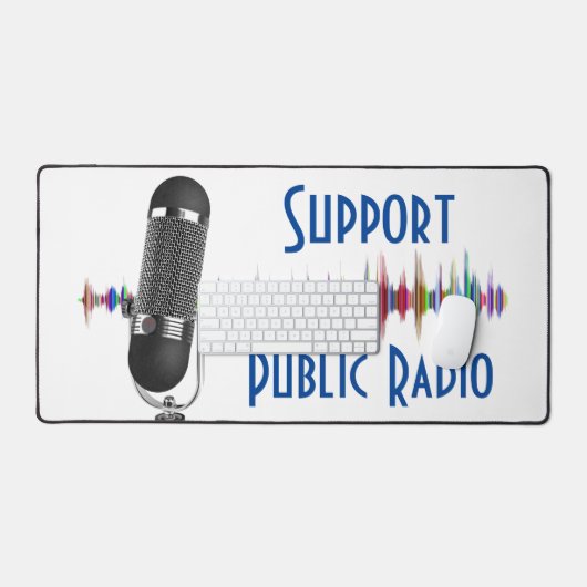 Ondersteuning publieke radio bureaumat (Keyboard & Muis)