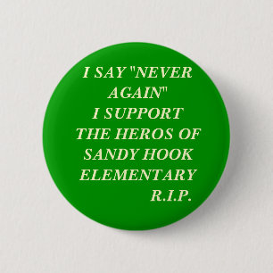 ONDERSTEUNING SANDY HOOK ELEMENTARY RONDE BUTTON 5,7 CM