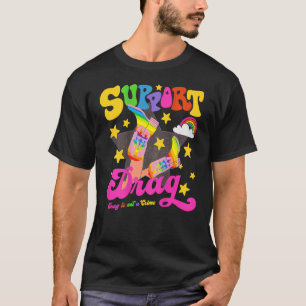 Ondersteuning Slepen Slepen is geen misdaad onders T-shirt
