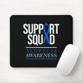 Ondersteuning Squad Alopecia Awareness Haaruitval Muismat (Met muis)