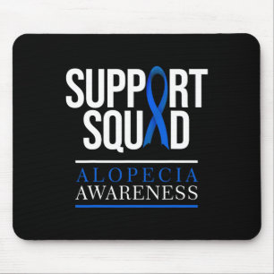 Ondersteuning Squad Alopecia Awareness Haaruitval Muismat