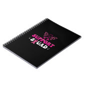 Ondersteuning squad borstkankerbewustzijn notitieboek (Linkerzijde)