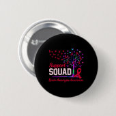Ondersteuning Squad Brain Aneurysm Awareness Maand Ronde Button 5,7 Cm (Voorkant /achterkant)