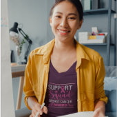 Ondersteuning Squad- Breast Cancer Awareness Desig T-shirt