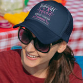 Ondersteuning Squad- Breast Cancer Awareness Desig Trucker Pet