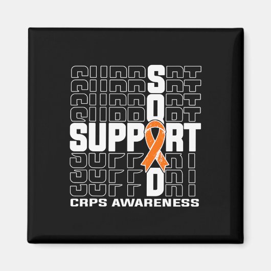 Ondersteuning Squad Crps bewustzijn Magneet (Voorkant)