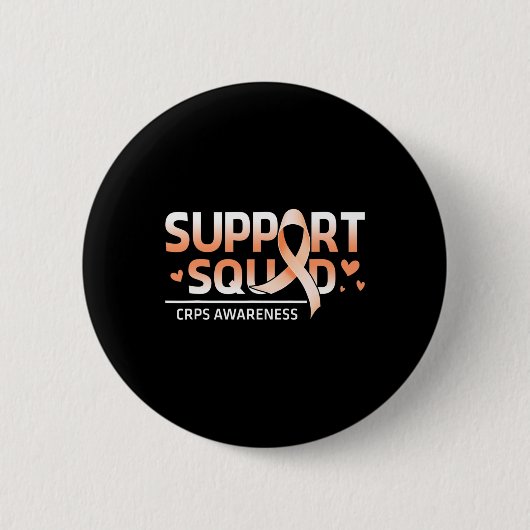Ondersteuning Squad Familie Team Rsd Crps Bewustzi Ronde Button 5,7 Cm (Voorkant)