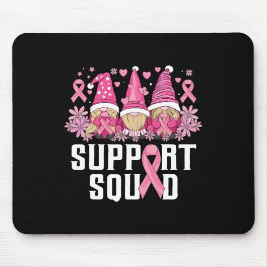 Ondersteuning Squad Family Gnomen Borstkanker Awar Muismat (Voorkant)