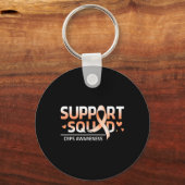 Ondersteuning Squad Family Team RSD CRPS Awareness Sleutelhanger (Voorkant)