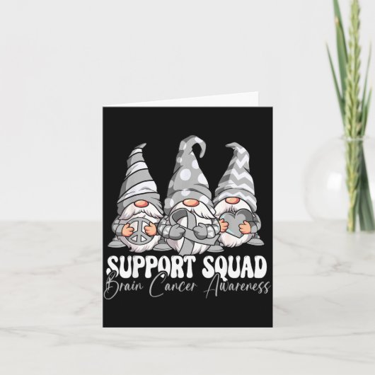 Ondersteuning Squad HersenKanker Bewustzijn Kaart (Voorkant)