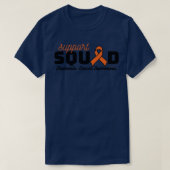 Ondersteuning squad leukemie t-shirt (Design voorkant)