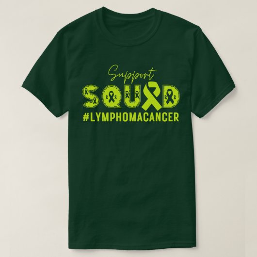 Ondersteuning Squad Lymfoom 22 T-shirt (Design voorkant)