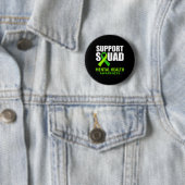 Ondersteuning Squad Maand van de geestelijke gezon Ronde Button 5,7 Cm (In situ)