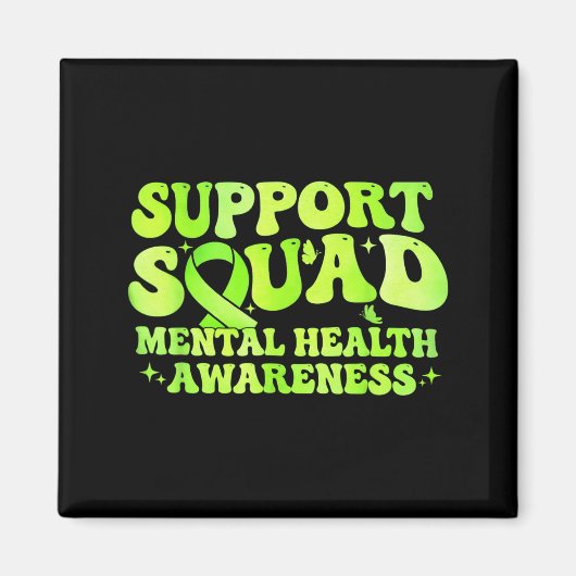 Ondersteuning Squad Maand van de mentale gezondhei Magneet (Voorkant)