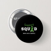 Ondersteuning Squad Mental Health Awareness Fun Gr Ronde Button 5,7 Cm (Voorkant /achterkant)