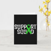 Ondersteuning Squad Nierziekte Bewustzijn Kaart (Gele Bloem)