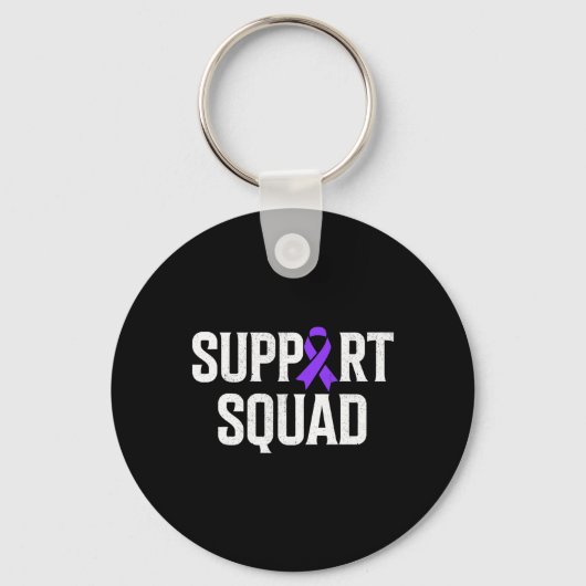 Ondersteuning Squad Ondersteuning Pancreaskanker A Sleutelhanger (Voorkant)