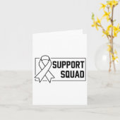 Ondersteuning Squad Oranje Warrior CRPS Awareness Kaart (Gele Bloem)
