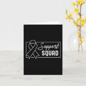 Ondersteuning Squad Oranje Warrior CRPS Awareness Kaart (Gele Bloem)