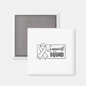 Ondersteuning Squad Oranje Warrior CRPS Awareness Magneet (Voorkant / Achterkant)