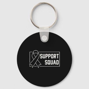 Ondersteuning Squad Oranje Warrior CRPS Awareness Sleutelhanger