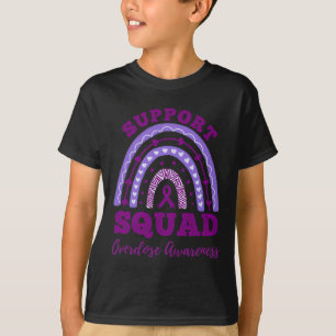 Ondersteuning Squad Overdosis Awareness Rainbow 1 T-shirt