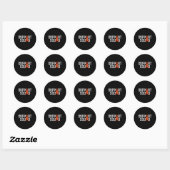 Ondersteuning Squad RSD CRPS Awareness Ronde Sticker (Vel)