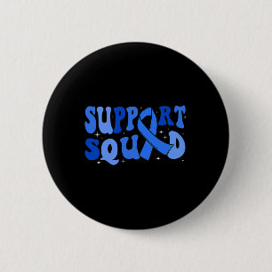 Ondersteuning Squad Type 1 Diabetes Bewustzijn T1d Ronde Button 5,7 Cm