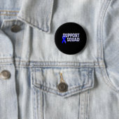 Ondersteuning Squad Warrior Alopecia Areata Awaren Ronde Button 5,7 Cm (In situ)