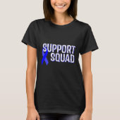 Ondersteuning Squad Warrior Alopecia Areata Awaren T-shirt (Voorkant)