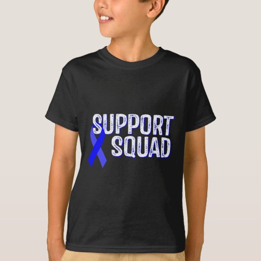 Ondersteuning Squad Warrior Alopecia Areata Awaren T-shirt (Voorkant)
