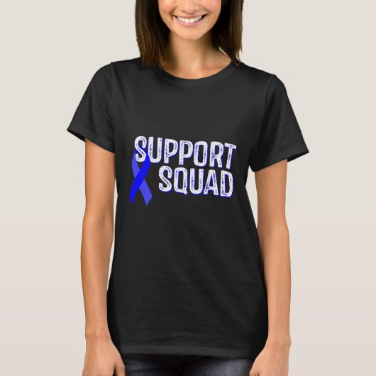 Ondersteuning Squad Warrior Alopecia Areata Awaren T-shirt (Voorkant)