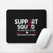 Ondersteuning Squad Warrior Brain Aneurysm Awarene Muismat (Met muis)
