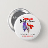 Ondersteuning streekbewustmakingskaarten ronde button 5,7 cm (Voorkant /achterkant)