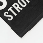 Ondersteuning Stroke Awareness Gifts Brain Attack Fleece Deken (Hoek)
