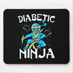 Ondersteuning T1d Diabetische Ninja Type 1 Diabete Muismat