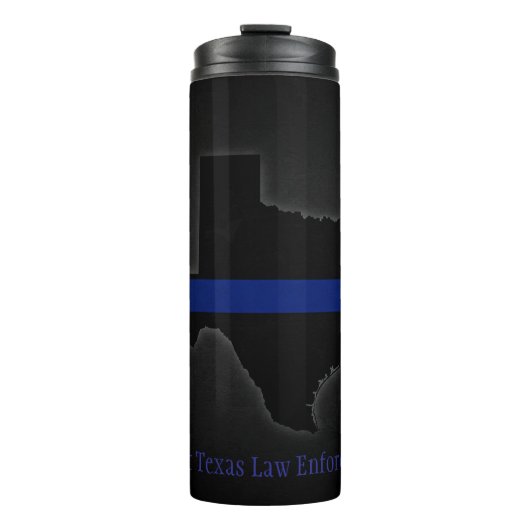 Ondersteuning Texas wetshandhaving Thermal Coffee Thermosbeker (Voorkant)